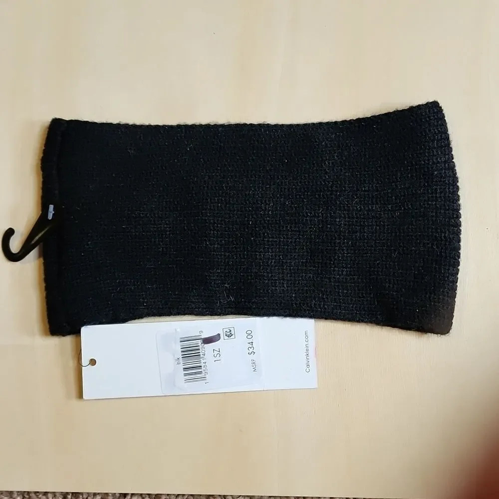 Black calvin klein headband